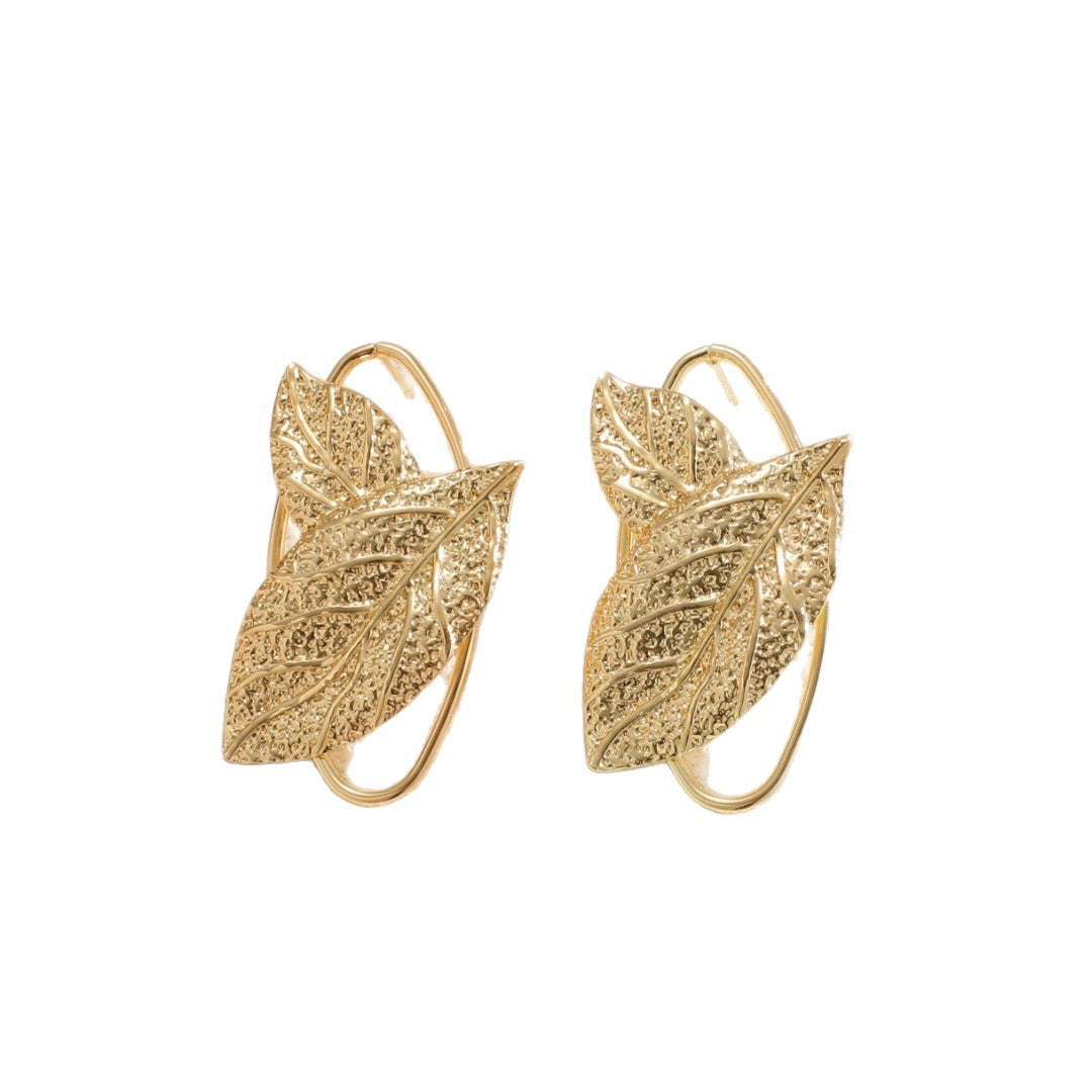 Women’s bracelet with elaborate leaf design Hapa Style