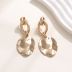 Women's Elegant Statement Earrings with Leaf Design Hapa Style