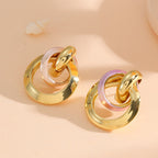Women's earrings in elegant ring design Hapa Style
