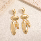 Women Hanging Earrings with artistic, three-dimensional design Hapa Style