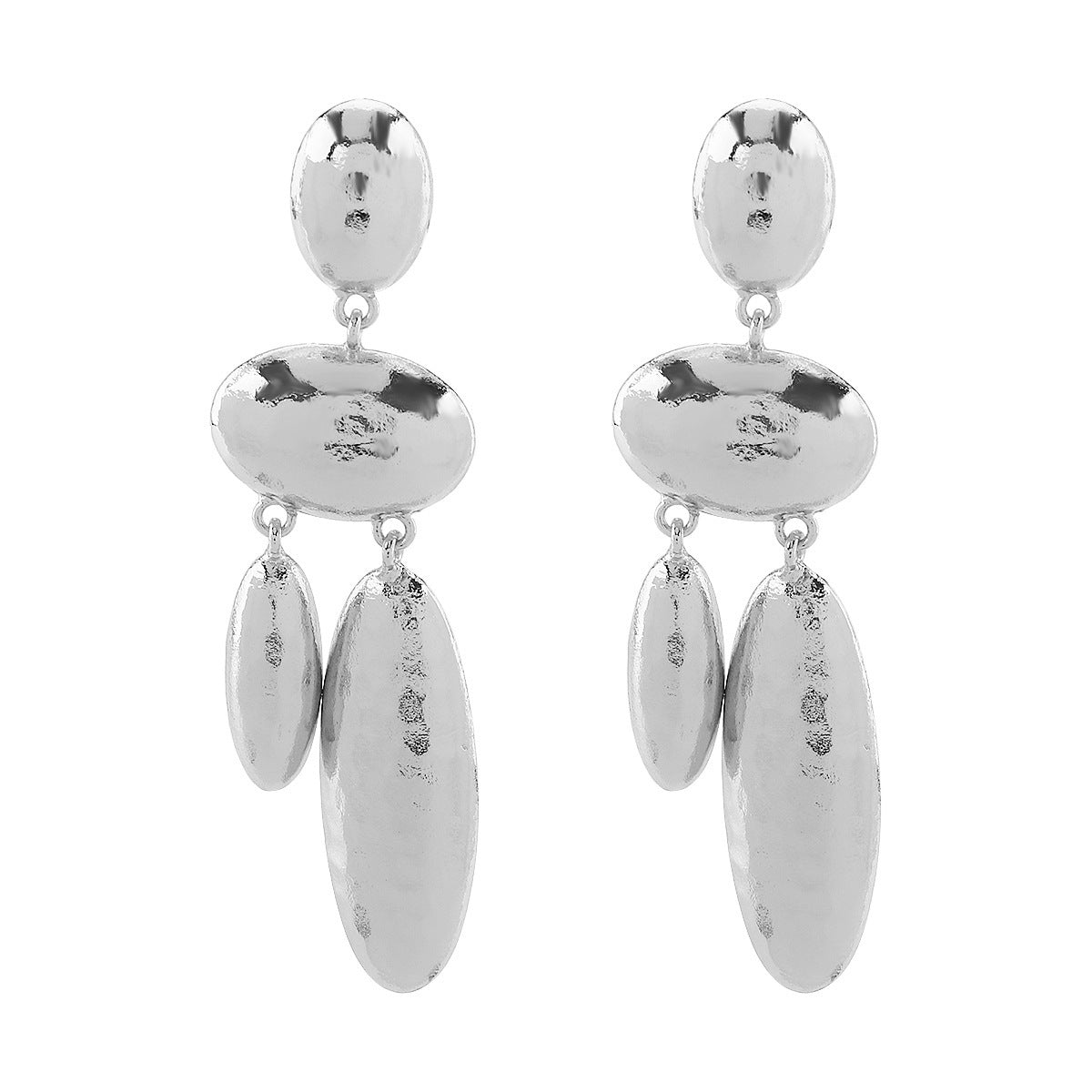 Women Hanging Earrings with artistic, three-dimensional design Hapa Style