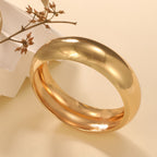 Women's Wide Gold Bracelet Hapa Style
