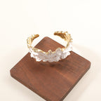 Women's bracelet with intricate flower design Hapa Style