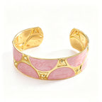 Women's cuff bracelet with artistic design Hapa Style