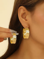 Women artistically designed hoops Hapa Style