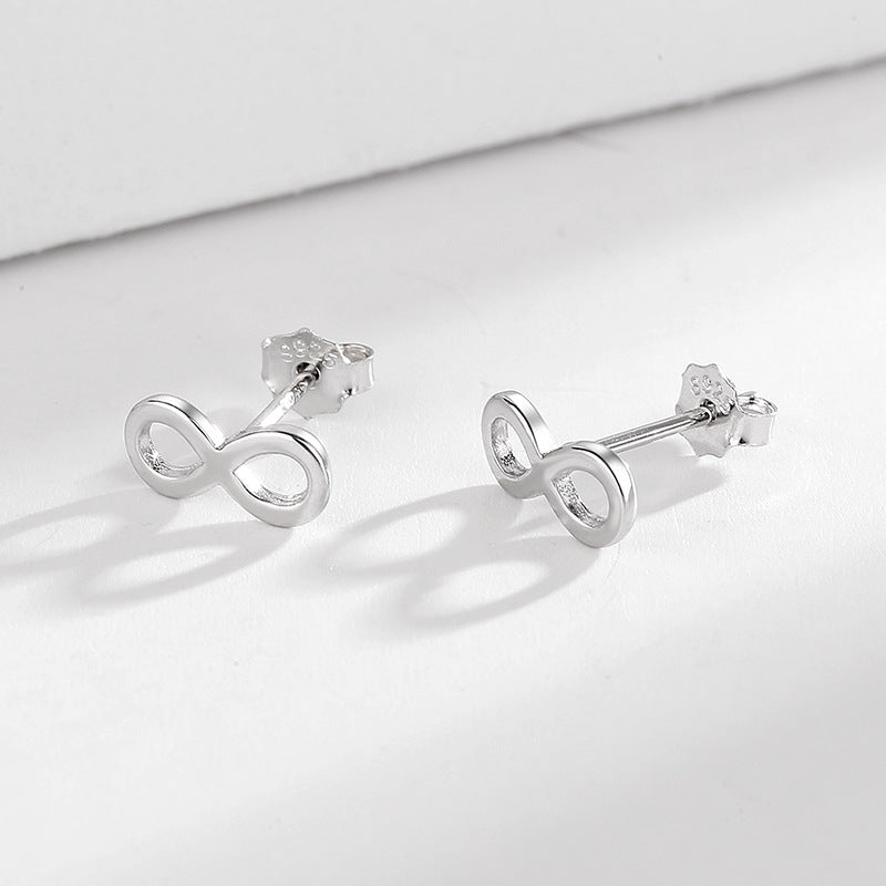 Ladies earrings in infinity design made of high-quality material Hapa Style