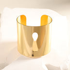 Women Open Bangle with Artistic Relief Design Hapa Style