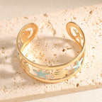 Ladies bracelet with intricate starfish design Hapa Style