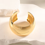 Women Open Bangle with Artistic Relief Design Hapa Style