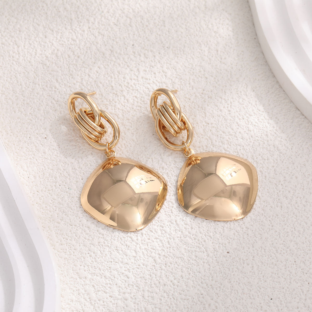 Ladies Elegant and Stylish Earrings with Floral Designs Hapa Style