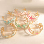 Ladies bracelet with intricate starfish design Hapa Style