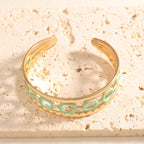 Women's cuff with elegant spiral design Hapa Style