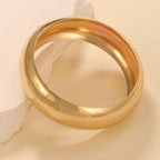 Women's Wide Gold Bracelet Hapa Style