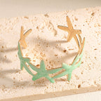 Ladies bracelet with intricate starfish design Hapa Style