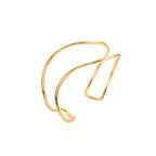 Women Open Bangle in Minimalist Design Hapa Style