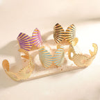 Women's bangle with elegant shell design Hapa Style