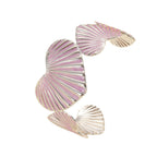 Women's bracelet with artistic shell motif Hapa Style
