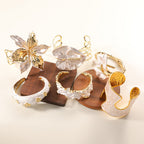 Women's bracelet with intricate flower design Hapa Style