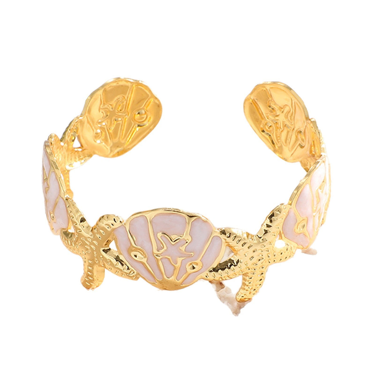 Ladies Elegant Wave-Shaped Bracelets Hapa Style