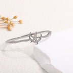 Ladies bracelet with elaborate infinity symbol and sparkling zirconia Hapa Style