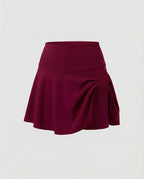 Women's high-waisted swim skirt with side pocket